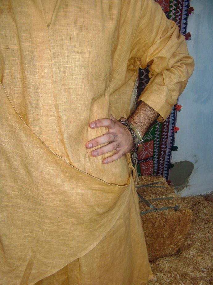 Beige Layered Kurta - Image 9
