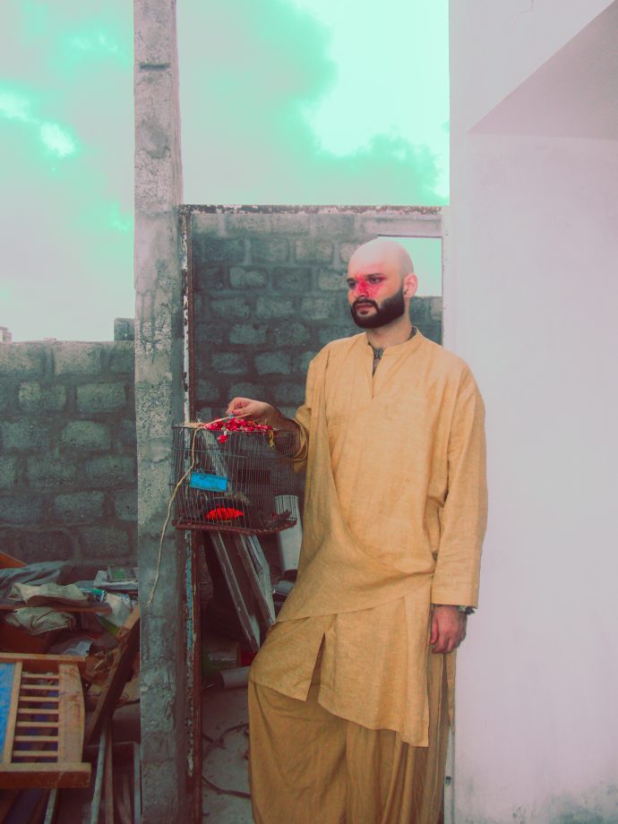 Beige Layered Kurta - Image 4