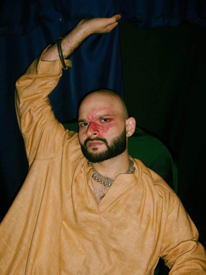 Beige Kurta and Pajama Set - Image 10