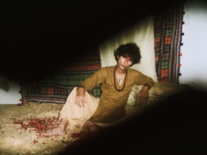 Brown Buttoned Kurta - Image 9