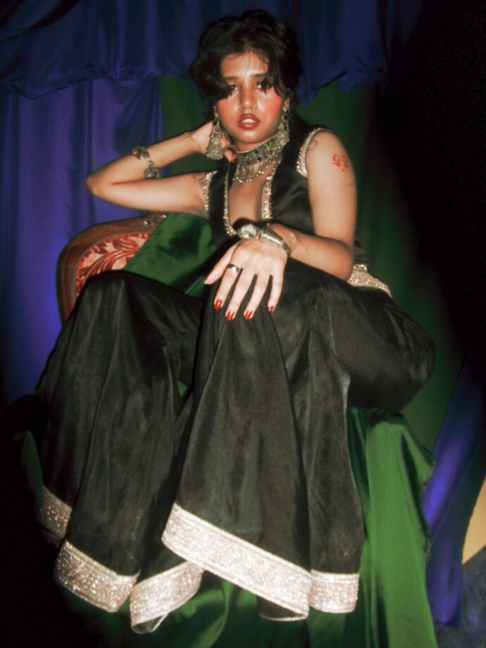 Black Flared Pants - Image 3