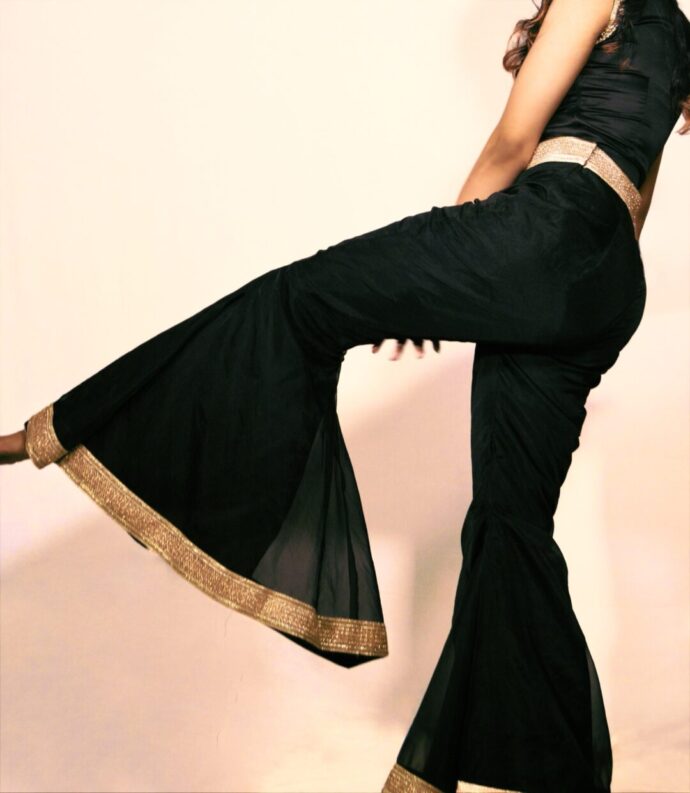 Black Flared Pants - Image 4