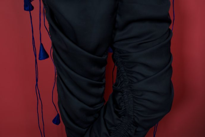 Black Ruched Pants - Image 10